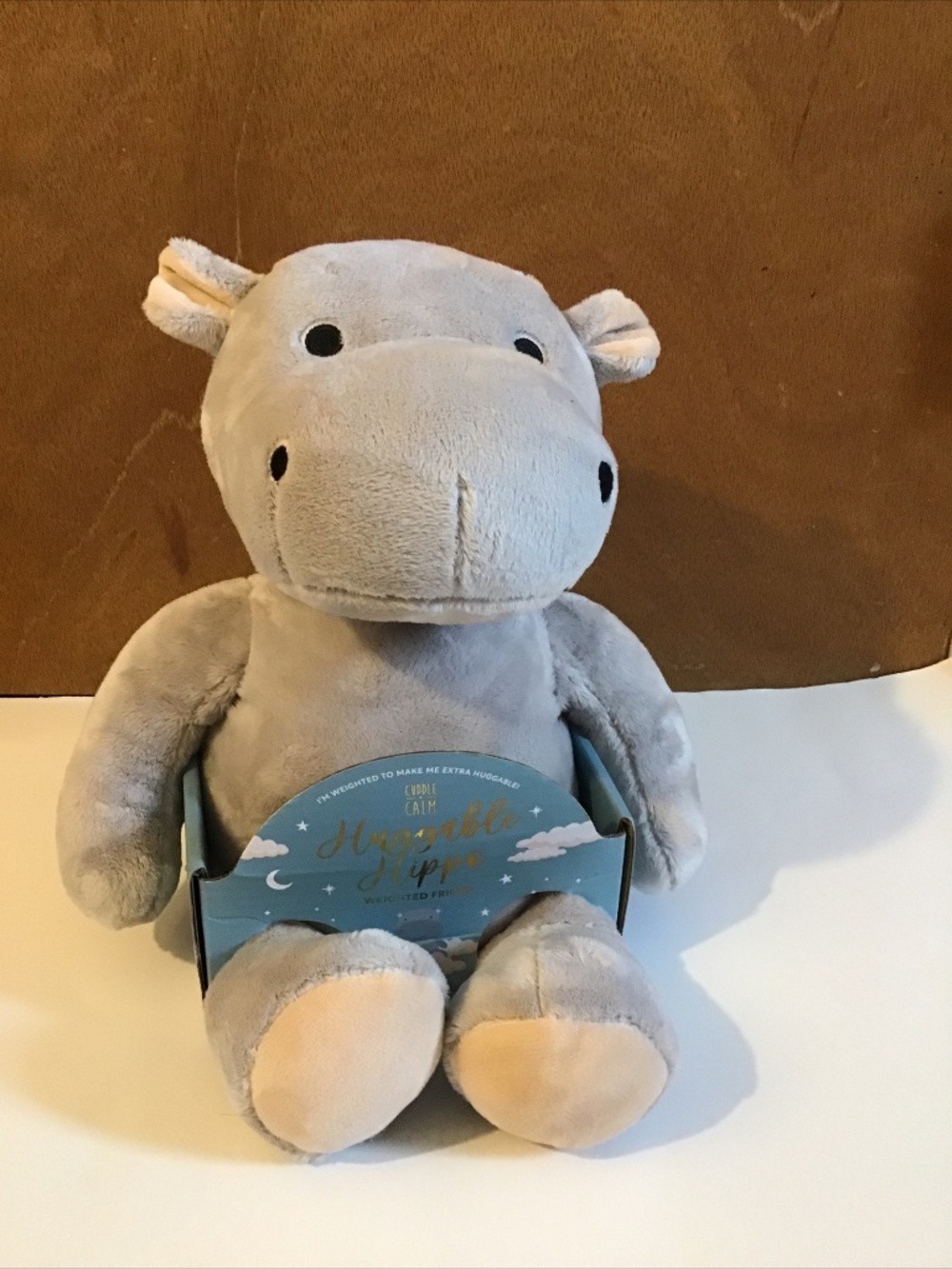 Cuddle+ Calm Huggable Hippo Weighted Friend 2.2 lbs